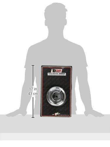 Trans-Dapt 9604 Chrome Single Groove Water Pump Pulley Trans-Dapt Performance