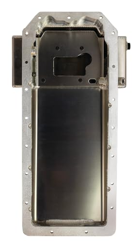 Moroso Aluminum Oil Pan 21167, Fits Chrysler Mopar Dodge Gen 3 Hemi Engine, 5.7/6.1/6.4/6.2 w/Hellcat Supercharger Front Rail
