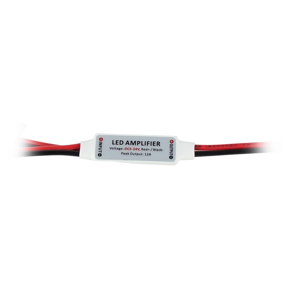 Inline Amp Heise for Single Color LED Lights Ea (HE-AMP)