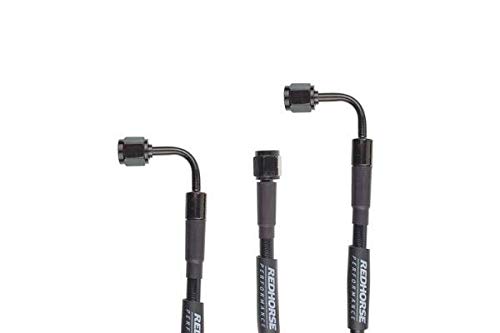 3392-03-36 Redhorse Performance Pre-Assembled Brake Line (Black), 1 Pack
