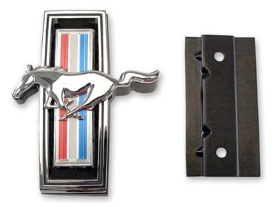 C9ZZ-8213-AR Scott Drake Horse Emblem with Mounting Kit
