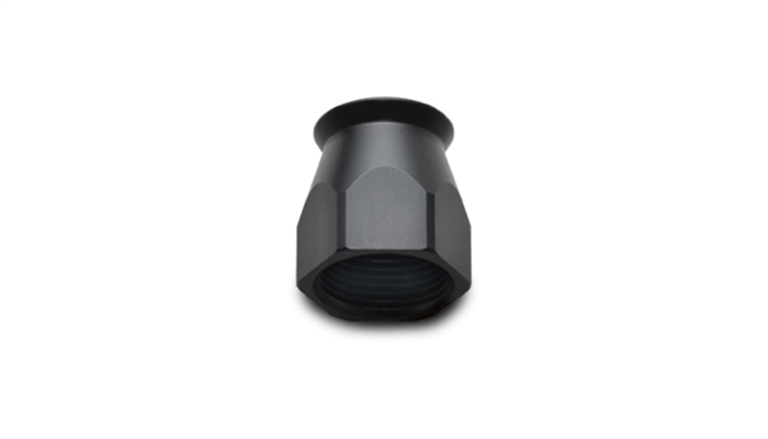 28954 Vibrant Power Fitting, Hose End Socket, PTFE, Replacement, 4AN, Aluminum, Black Anodized, for Vibrant Performance 28000 series and 29000 series Hose Ends for PTFE Line Flex Hose, each