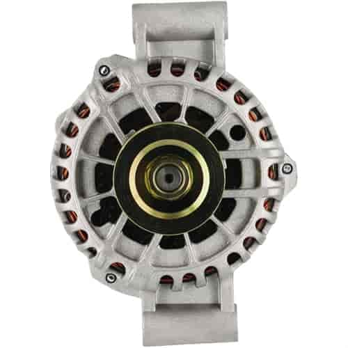 Alt Powermaster Ford 6G Natural 155A 8 grv Pulley Small Frame Transverse MTG for 7.3L I-D-A VR