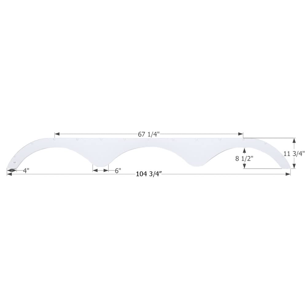 Fender Skirt ICON, Triple, Heartland, FS1931, Black
