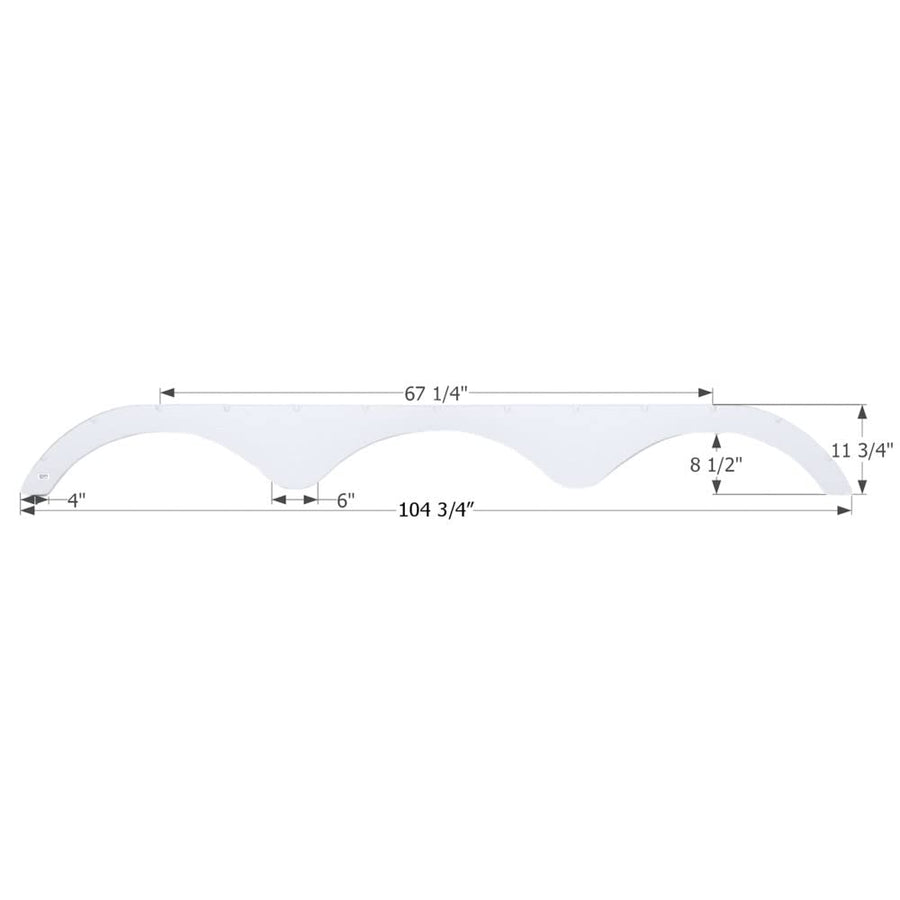 Fender Skirt ICON, Triple, Heartland, FS1931, Black