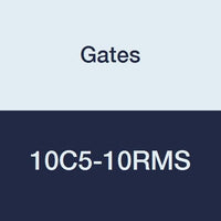 Gates Field Attachable 10C5-10RMS for C5C, C5D and C5M Hose, Male SAE 45 Flare, Steel, 1/2" ID