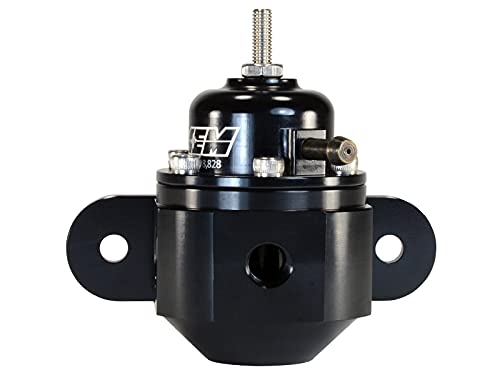 High Volume AEM 25-302BK Black Adjustable Fuel Pressure Regulator