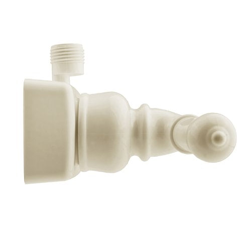 RV/Motorhome Shower Faucet Dura Faucet (DF-SA100C-BQ) Valve Diverter with Easy Turn Handles (Bisque Parchment)
