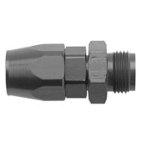 Black Fragola -6 Straight x 9/16 18 (6) Hose End