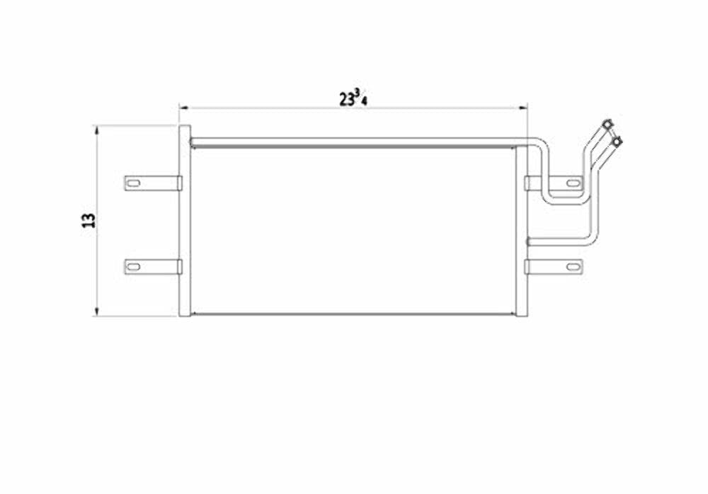 CSF (20009) RADIATOR 07-09 Dodge Ram 2500 6.7L Transmission Oil Cooler