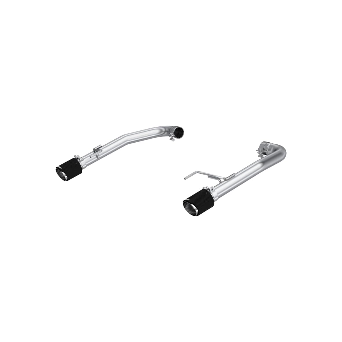 15-17 Ford Mustang GT MBRP 5.0L T304 Stainless Steel 2.5in Axle-Back with Carbon Fiber Tips - S72763CF