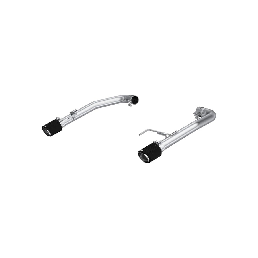15-17 Ford Mustang GT MBRP 5.0L T304 Stainless Steel 2.5in Axle-Back with Carbon Fiber Tips - S72763CF