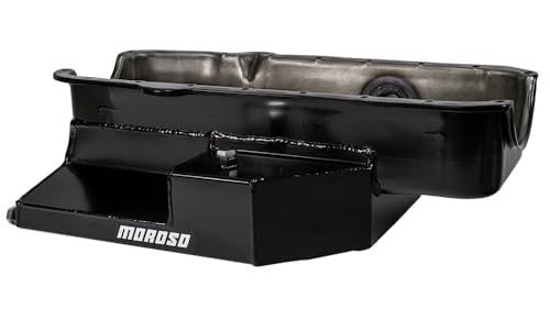 Moroso Steel Circle Track 21327 Oil Pan, Fits 86-Up Small Block Chevy Engines in Limited Sprints and others