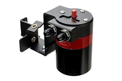 Aluminum HPS Oil Catch Can Kit Compatible for 2004-2008 Acura TSX 2.4L, 860-012