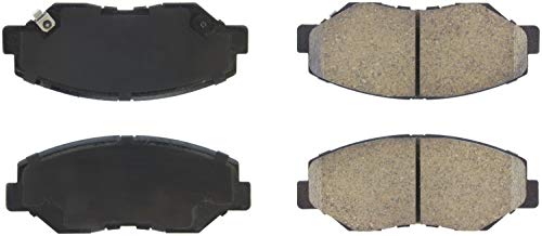 Front StopTech 308.09141 Brake Pads with Shims and Hardware Street