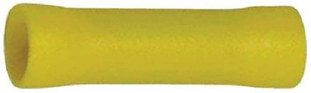 Marine Grade Ancor 230150 Electrical Vinyl Insulated Butt Connectors (4-Gauge, Yellow, 2-Pack)