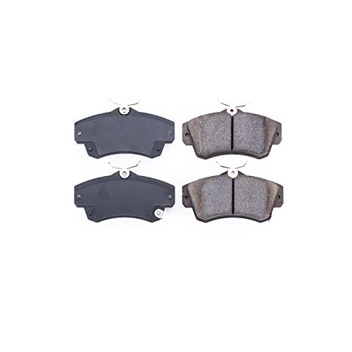 Power Stop Z16 16-841 Evolution Front Ceramic Brake Pads For Chrysler PT Cruiser 2001-2010, Dodge Neon 2003-2005 [Model Specific]