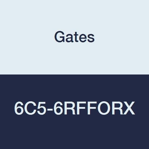 Gates Field Attachable 6C5-6RFFORX for C5C, C5D and C5M Hose, Female Flat-Face Swivel, Steel, 5/16" ID
