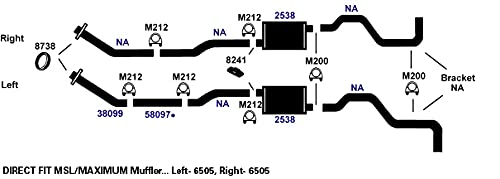 Exhaust Gasket AP Exhaust Products 8738