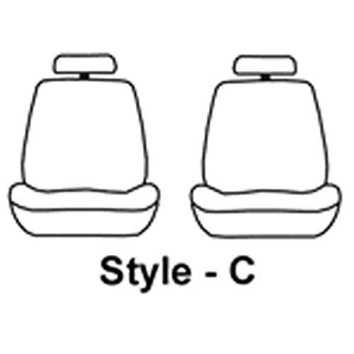 Grey Covercraft Polycotton Seat Saver Custom Seat Covers