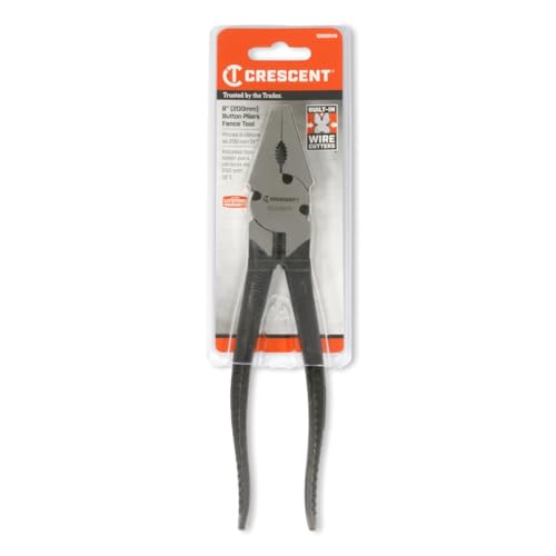 8" Crescent Button Pliers Fence Tool 10008VN