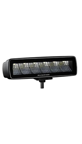 Hella LED Black Magic Series 6.2 Inch Mini Lightbar - LED Flood Light- Performance High Beam Off-Road Light for Pickup Trucks, ATV, SUV, 4x4, Jeep, Tractors / 358176201