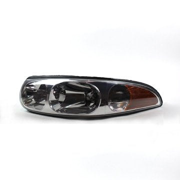 2000-2005 BUICK LESABRE LEFT HAND FLUTED; AUTOMOTIVE REPLACEMENT HEAD LIGHT TYC 20-5874-00