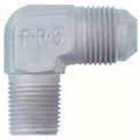 Fragola 482206-CL Performance Systems #6 X 1/4 Mpt 90 Adapter Clear
