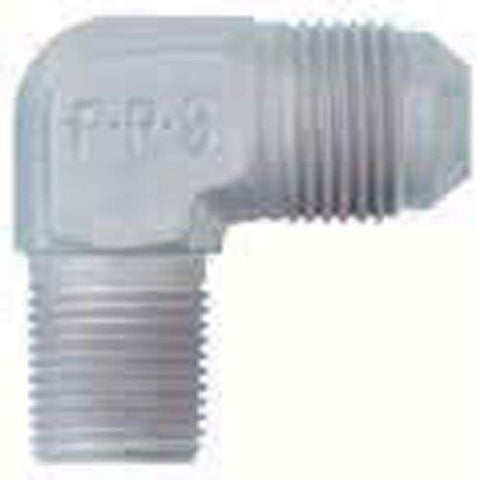Fragola 482206-CL Performance Systems #6 X 1/4 Mpt 90 Adapter Clear