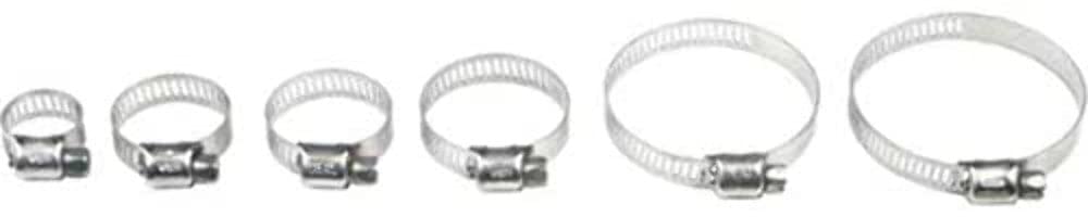 14-0060 Helix Stainless Steel Hose Clamps 6-16Mm 10/Pk