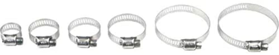 14-0063 Helix Stainless Steel Hose Clamps 13-32Mm 10/Pk