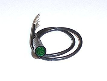 Sierra International UN22110 Indicator Light Small for 12 VDC Use Only - 5/16" Mounting Hole, Green