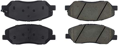 Front StopTech 308.12020 Brake Pads with Shims and Hardware Street
