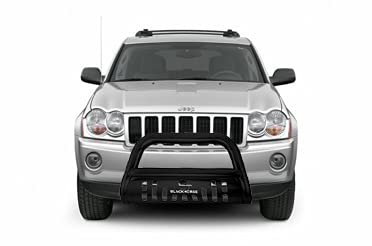 Bull Bar Black Horse Skid Plate Compatible with 2006-2010 Jeep Commander|2005-2007 Jeep Grand Cherokee-BB080009A-SP