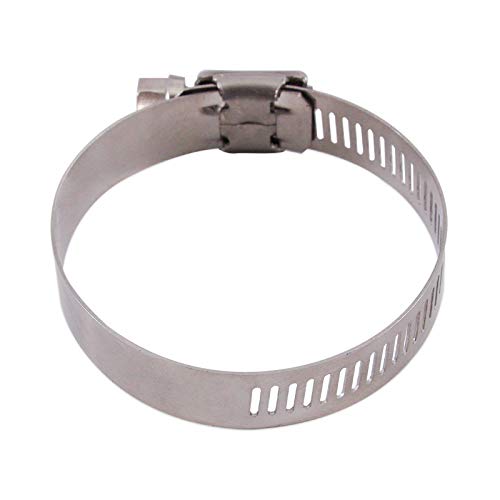 MMCLAMP-WG-114HT Mishimoto High-Torque Worm Gear Clamp, 3.54"-4.49" (90mm-114mm), Pack of 2 Silver