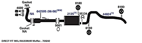 700242 AP Exhaust Products Muffler