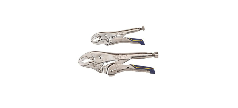 Locking Pliers IRWIN VISE-GRIP Combo Pack, Curved Jaw, 7-Inch & 10-Inch (IRHT82590)