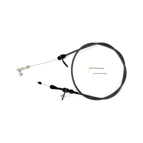 Chrysler 904 Kickdown Cable Lokar Performance Products Black Housing And Fittings