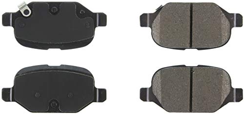 Rear StopTech 308.15690 Brake Pads with Shims and Hardware Street