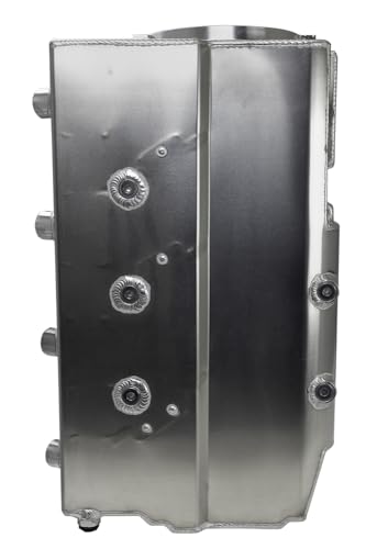 Moroso Aluminum Dry Sump Oil Pan 20036, Fits Big Block Chevy Mark IV Engine, 4 Pick Ups on DS, 5" Depth