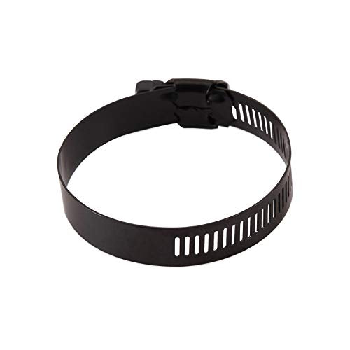 High-Torque Mishimoto Worm Gear Clamp,1.57"-2.52" (40mm-64mm), Black, Pack of 10