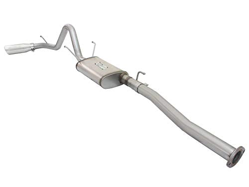 MACH Force-Xp aFe Power 2-1/2" Stainless Steel Cat-Back Exhaust System with Polished Tip