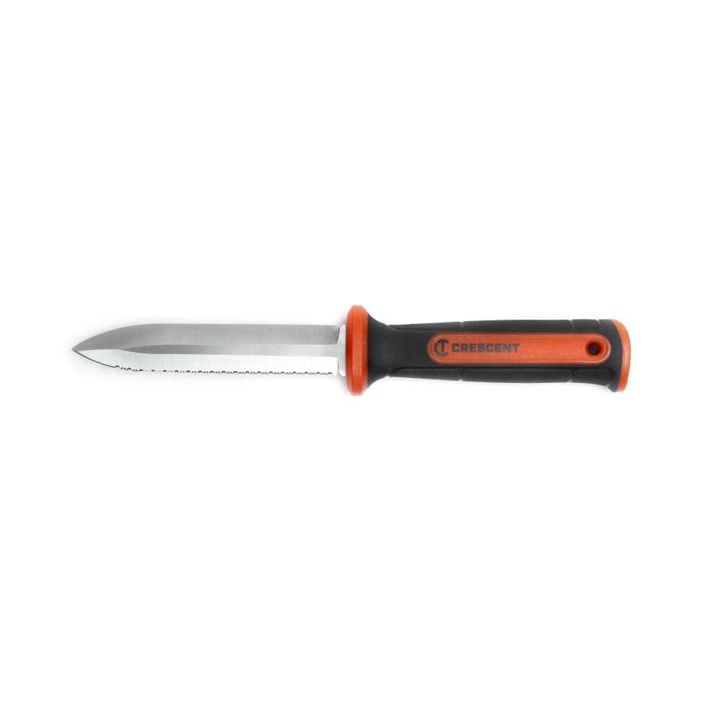 Duct Knife Crescent - Tool for HVAC Work Ductwork - Serrated & Smooth Edge - Premium Hand Tool - 14" - CTDKNIFE