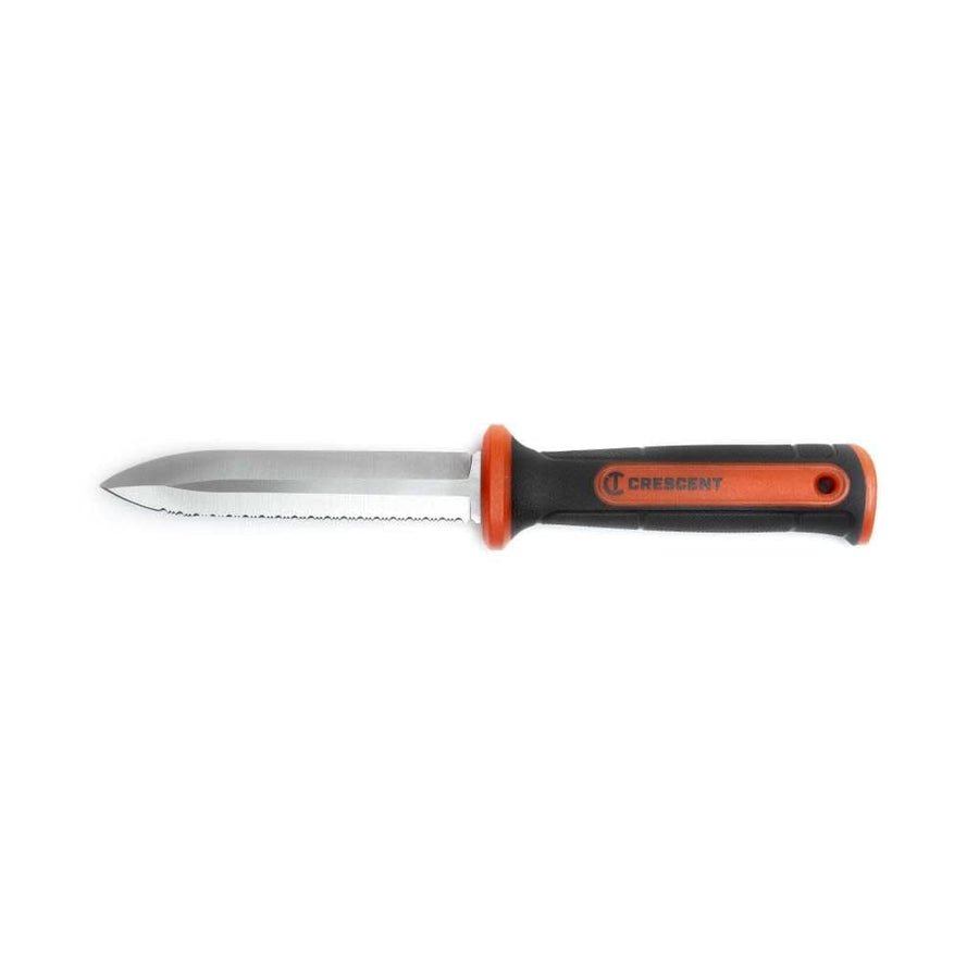 Duct Knife Crescent - Tool for HVAC Work Ductwork - Serrated & Smooth Edge - Premium Hand Tool - 14" - CTDKNIFE