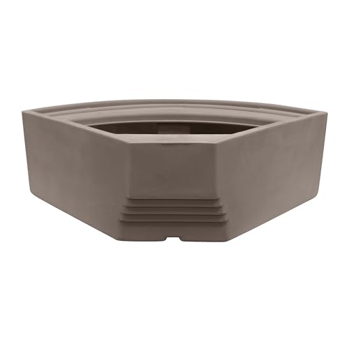 Wise Premier Series BM11028-1B-1725 28-Inch Radius Corner Pontoon Seat Base Only, Mocha Java