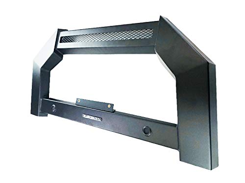 Bull Bar Black Horse Armour No skid plate Matte Black Compatible with 2010-2024 Toyota 4Runner ( Excl. 2014-24 Limited, 19-22 Nightshade Edition and 22-24 TRD Sport models )-AB-TO30-NL