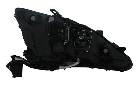 Left TYC Headlight Assembly Compatible with 2006-2008 Lexus IS250