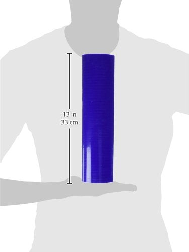 HPS Silicone HTST-275-BLUE High Temperature 4-ply Reinforced Tube Coupler Hose, 60 PSI Maximum Pressure, 12" Length, 2-3/4" ID, Blue