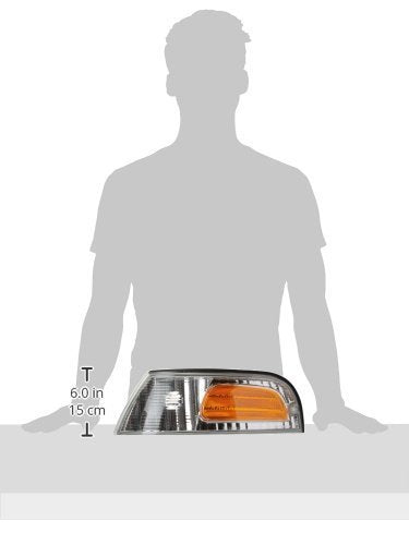 Left TYC Parking/Side Marker Light Compatible with 1998-2011 Ford Crown Victoria