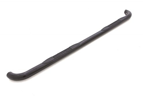 Lund 22587916 Stainless Steel Black, 3" Round Bent Nerf Bars for 2019 Silverado 1500 Crew Cab
